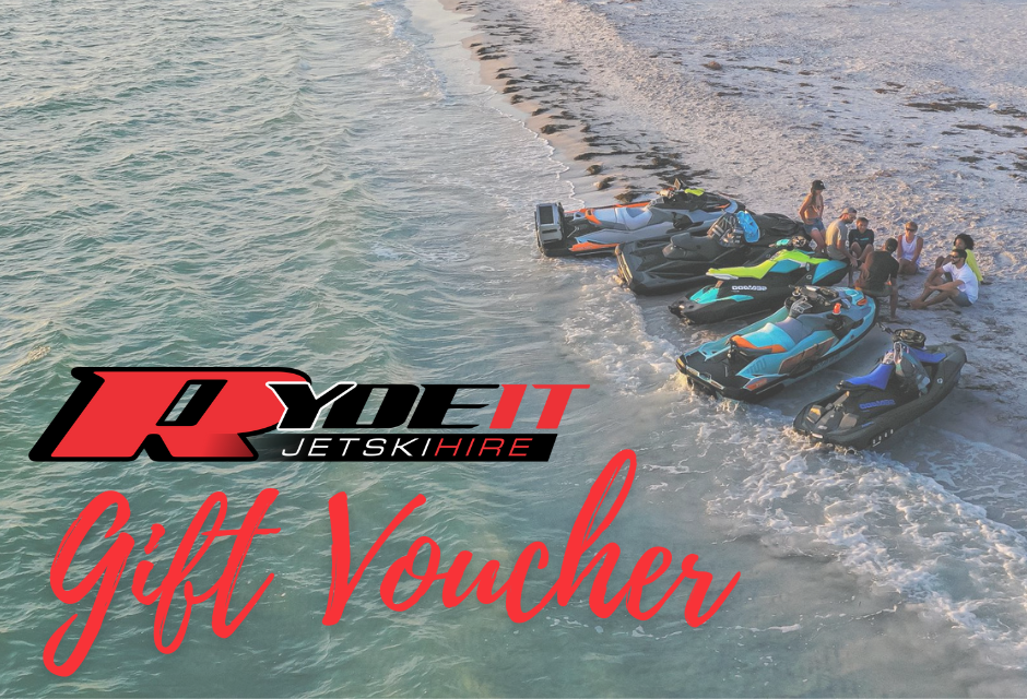 Ryde It Jet Ski Gift Card Ryde It Jet Ski Hire Perth Australia